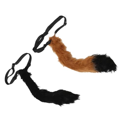 Veemoon 2 Stück Plüschtierschwanz Tiere Katze Plüsch Fuchs Teaser Pfote Rächer Zubehör Hund Wolf Stickig Pelziges Kostüm Poncho Für Für Halloween Weißer Veemoon 2 Stück Plüschtierschwanz Tiere Katze Plüsch Fuchs Teaser Pfote Rächer Zubehör Hund Wolf Stickig Pelziges Kostüm Poncho Für Für Halloween Weißer von Veemoon