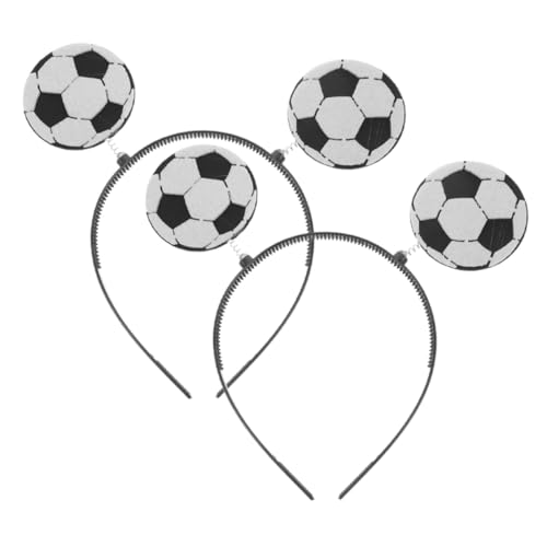 Veemoon 2 Stück Teiliges Fußball Stirnband für Frauen Leichtes Bequemes Sport Haarband Lustiges Cheerleader Accessoire für Fußballpartys und Sportveranstaltungen Veemoon 2 Stück Teiliges Fußball Stirnband für Frauen Leichtes Bequemes Sport Haarband Lustiges Cheerleader Accessoire für Fußballpartys und Sportveranstaltungen von Veemoon