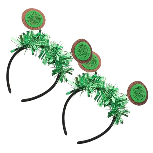 Veemoon 2 Stück Teiliges Haarreif aus Filz und Glett Langlebiger und Bequemer Haarschmuck für Party Performance und Familienfeiern Originelles Festival Accessoire Frisches Obst Design von Veemoon