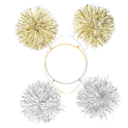 Veemoon 2 Stück Teiliges Stirnband mit Schimmernden Pompoms Flexible Party Haarreifen für Damen und Teens Glitzernde Bopper Stirnbänder für Geburtstag Halloween und Kostümfeiern Veemoon 2 Stück Teiliges Stirnband mit Schimmernden Pompoms Flexible Party Haarreifen für Damen und Teens Glitzernde Bopper Stirnbänder für Geburtstag Halloween und Kostümfeiern von Veemoon