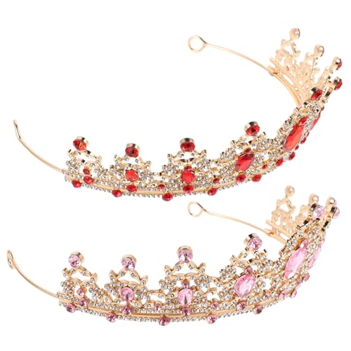 Veemoon 2 Stück Tiara Stirnbänder mit Funkelnden Strasssteinen Leichte Legierung Kronen für Mädchen Vielseitig für Geburtstage Kostümpartys und Festliche Anlässe Geeignet Veemoon 2 Stück Tiara Stirnbänder mit Funkelnden Strasssteinen Leichte Legierung Kronen für Mädchen Vielseitig für Geburtstage Kostümpartys und Festliche Anlässe Geeignet von Veemoon