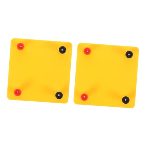 Veemoon 2 Stück Versuchsausrüstung Für Schaltung Mini -lehrwerkzeuge Elektronische Bausätze Selber Machen Mini Electricity Board Wissenschaftsexperimente Elektronisch Yellow Plastik Veemoon 2 Stück Versuchsausrüstung Für Schaltung Mini -lehrwerkzeuge Elektronische Bausätze Selber Machen Mini Electricity Board Wissenschaftsexperimente Elektronisch Yellow Plastik von Veemoon