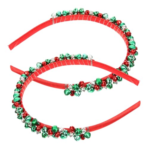 Veemoon 2 Stück Weihnachts Stirnband mit Rentiergeweih und Glocken Leichtes Party Haarband für Erwachsene Festlicher Kopfschmuck für Weihnachten Karneval und Silvester Veemoon 2 Stück Weihnachts Stirnband mit Rentiergeweih und Glocken Leichtes Party Haarband für Erwachsene Festlicher Kopfschmuck für Weihnachten Karneval und Silvester von Veemoon