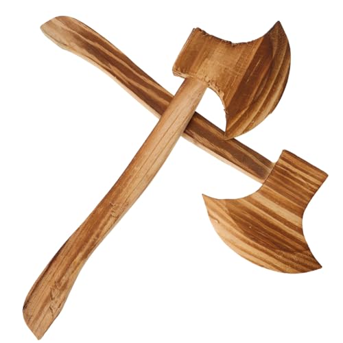 Veemoon 2 Stücke Holz Äxte holzspielzeug für kindergeburtstags mitgebsel spielsachen für karnevalkostüme Kid Toys Requisiten Halloween- Hölzern Veemoon 2 Stücke Holz Äxte holzspielzeug für kindergeburtstags mitgebsel spielsachen für karnevalkostüme Kid Toys Requisiten Halloween- Hölzern von Veemoon
