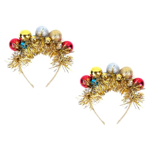 Veemoon 2 Stücke Weihnachts Haarreifen für Charmante Bunte Weihnachtsdeko für Partys und Auftritte Leicht und Bequem zu Tragen Perfektes Accessoire für Kleine Mädchen Veemoon 2 Stücke Weihnachts Haarreifen für Charmante Bunte Weihnachtsdeko für Partys und Auftritte Leicht und Bequem zu Tragen Perfektes Accessoire für Kleine Mädchen von Veemoon