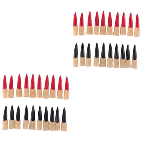 Veemoon 20 Stück Halloween Fingernägel Set – Gruselige Hexenfinger Aus Für Kostümpartys - Cosplay Und Gruselige Verkleidungen – Perfekte Fake Nails Für Ihre Schaurigen Looks von Veemoon