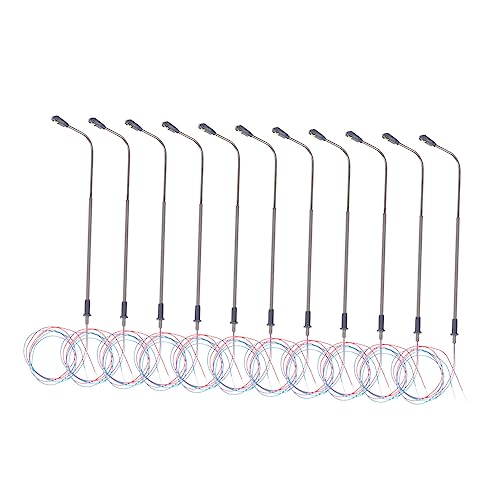 Veemoon 20 Stück LED Licht für Sandtisch und Bahnhofsmodell Zubehör Präzise Verarbeitung Geeignet für Oo Spurweite Sammler und Modellbauer Veemoon 20 Stück LED Licht für Sandtisch und Bahnhofsmodell Zubehör Präzise Verarbeitung Geeignet für Oo Spurweite Sammler und Modellbauer von Veemoon