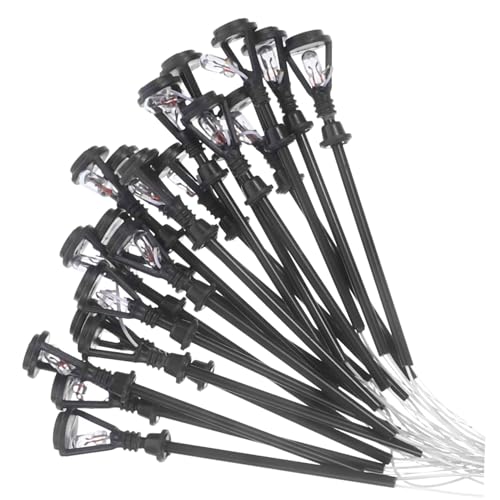 Veemoon 20 Stück Maßstab Warmweiß Micro Landscape Gartenleuchten Dekorative Gartenlaternen für Miniatur Landschaften und Modellbau Veemoon 20 Stück Maßstab Warmweiß Micro Landscape Gartenleuchten Dekorative Gartenlaternen für Miniatur Landschaften und Modellbau von Veemoon