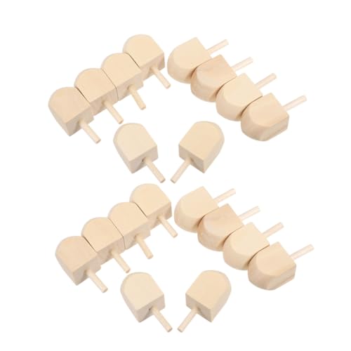 Veemoon 20 Stück Teiliges Unbemalte Holz Dreidel Höhe Traditioneller Hanukkah Spinnkreisel Naturbelassen für DIY Bastelprojekte und Festliche Kinderdekoration Veemoon 20 Stück Teiliges Unbemalte Holz Dreidel Höhe Traditioneller Hanukkah Spinnkreisel Naturbelassen für DIY Bastelprojekte und Festliche Kinderdekoration von Veemoon