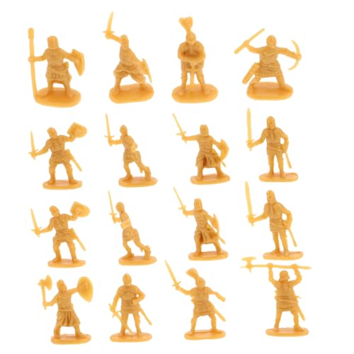 Veemoon 200 Stück Mittelalterliche Miniatur-Soldaten aus Robustem Kunststoff Detailreiche Ritterfiguren für Historische Dioramen Rollenspiele und Kreative Lernprojekte Vielseitiges Armee von Veemoon