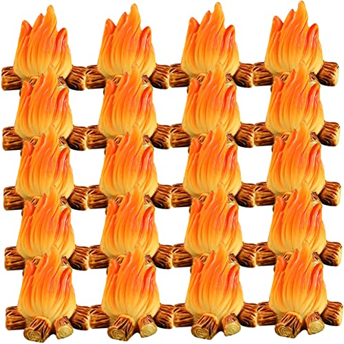 Veemoon 20Stücke Künstliche Flamme Dekoration Realistische Garten Und Puppenhaus Dekoration Für DIY Projekte Und Mikro Landschaften Veemoon 20Stücke Künstliche Flamme Dekoration Realistische Garten Und Puppenhaus Dekoration Für DIY Projekte Und Mikro Landschaften von Veemoon