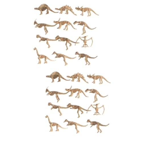 Veemoon 24 Stücke Mini Dinosaurier Skelette Aus Kunststoff – Realistische Dekoration Für - Wissenschaftsunterricht - Puzzle Und Halloween Party – Ideales Für Kreative Entdeckungen Veemoon 24 Stücke Mini Dinosaurier Skelette Aus Kunststoff – Realistische Dekoration Für - Wissenschaftsunterricht - Puzzle Und Halloween Party – Ideales Für Kreative Entdeckungen von Veemoon