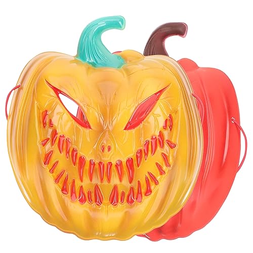 Veemoon 2er Set Halloween Kürbismaske - Gruselige Horror-Maske Für Schaurige Feiern Dekorative Plastikmasken Für Gäste Unheimliche Grimassen Für Den Perfekten Grusel Veemoon 2er Set Halloween Kürbismaske - Gruselige Horror-Maske Für Schaurige Feiern Dekorative Plastikmasken Für Gäste Unheimliche Grimassen Für Den Perfekten Grusel von Veemoon