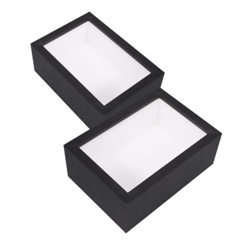 Veemoon 2pcs Holzbox Rahmen Holz Deep Box Displayhüllen Für Fotos Getrocknete Blumen Bilderrahmen Für Wand Veemoon 2pcs Holzbox Rahmen Holz Deep Box Displayhüllen Für Fotos Getrocknete Blumen Bilderrahmen Für Wand von Veemoon