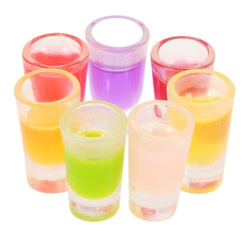 Veemoon 3 Sätze Juice Cup -Modell Miniaturen Vorgeben Getränk Dekorationen Party Für Kind Puppenhaus Miniatur Mini-Tasse Mini-hausverzierung Mini- -küchenzubehör Harz 7 Stück * 3 Veemoon 3 Sätze Juice Cup -Modell Miniaturen Vorgeben Getränk Dekorationen Party Für Kind Puppenhaus Miniatur Mini-Tasse Mini-hausverzierung Mini- -küchenzubehör Harz 7 Stück * 3 von Veemoon