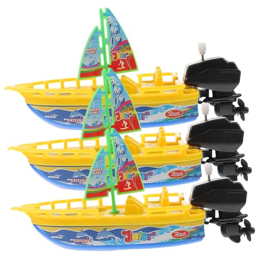Veemoon 3 Stück Aufziehbares Badewannenboot - Lustige Wasserfahrzeuge Für - Darunter Schnellboot Segelboot Und Motorboot Perfektes Badespielzeug Für Sommer Und Strandpartys Veemoon 3 Stück Aufziehbares Badewannenboot - Lustige Wasserfahrzeuge Für - Darunter Schnellboot Segelboot Und Motorboot Perfektes Badespielzeug Für Sommer Und Strandpartys von Veemoon