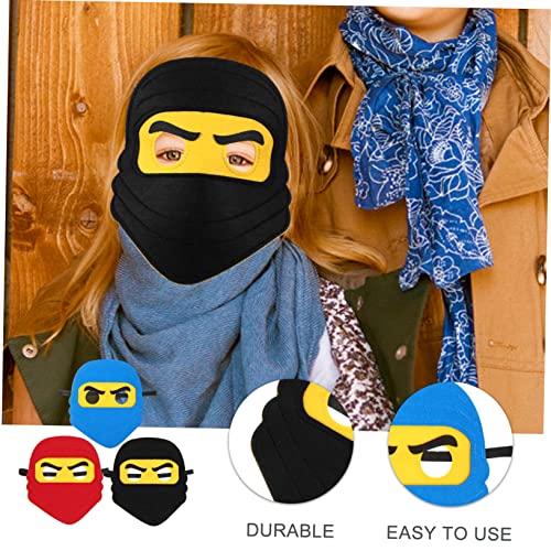 Veemoon 3 Stück Teiliges Filz Masken Ninja und Augenmasken Leichte Wiederverwendbare Faschingsmasken für Karneval Halloween und Cosplay Partys Veemoon 3 Stück Teiliges Filz Masken Ninja und Augenmasken Leichte Wiederverwendbare Faschingsmasken für Karneval Halloween und Cosplay Partys von Veemoon