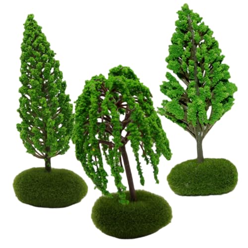 Veemoon 3 Stück Teiliges Miniatur straßenbaum Modelleisenbahn Architektur Landschaft mit Realistischen Details für DIY Mikro landschaften und Sandtisch Dekoration Veemoon 3 Stück Teiliges Miniatur straßenbaum Modelleisenbahn Architektur Landschaft mit Realistischen Details für DIY Mikro landschaften und Sandtisch Dekoration von Veemoon