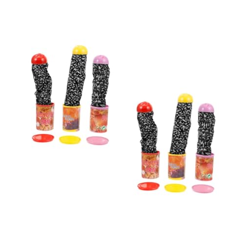 Veemoon 3 Stücke Springende Schlangen in Dosen – Lustiges Scherzspielzeug Für Erwachsene Und - Ideal Für Aprilscherze Und Halloween-Partys 6 2 x 6 2 cm Gelb Veemoon 3 Stücke Springende Schlangen in Dosen – Lustiges Scherzspielzeug Für Erwachsene Und - Ideal Für Aprilscherze Und Halloween-Partys 6 2 x 6 2 cm Gelb von Veemoon
