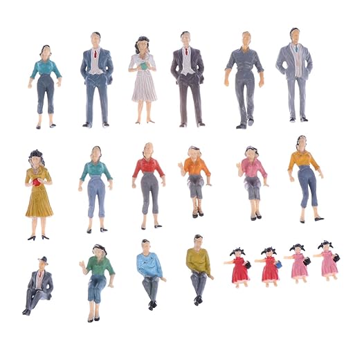Veemoon 30 Stück vorbildlicher Mann miniaturfiguren miniaturen Figuren Geburtstags Modellbau Layout-Modelle Konstruktion bemalte Modelle Architektur-Layout- Plastik. Veemoon 30 Stück vorbildlicher Mann miniaturfiguren miniaturen Figuren Geburtstags Modellbau Layout-Modelle Konstruktion bemalte Modelle Architektur-Layout- Plastik. von Veemoon