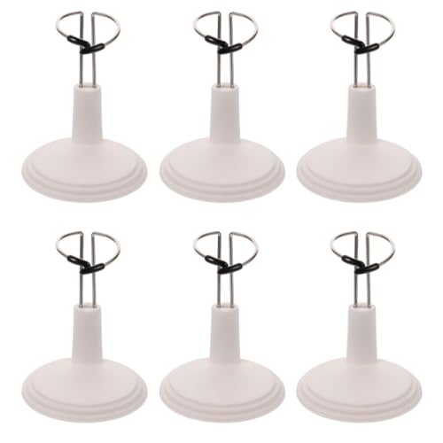 Veemoon 3er Set Puppenständer Aus - Stabiler Kleiderständer Für Miniaturpuppen - Puppenhalter Für Die Präsentation Von Kleidung in Elegantem Weiß Puppenzubehör Veemoon 3er Set Puppenständer Aus - Stabiler Kleiderständer Für Miniaturpuppen - Puppenhalter Für Die Präsentation Von Kleidung in Elegantem Weiß Puppenzubehör von Veemoon