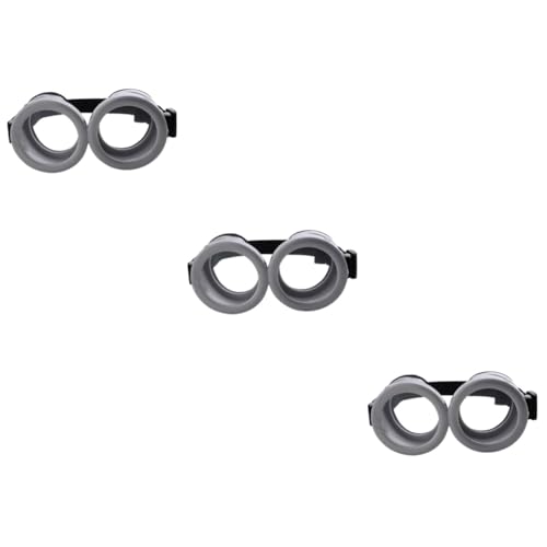 Veemoon 3St Halloween-Brille 3-d Make-up-Brille Halloween-Requisiten Gaming-Brille VR-Brille TV-Brille Gläser Brillen Abschlussball Video jämmerliches Ich Kleidung 3d Geschenk von Veemoon