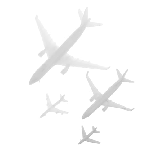 Veemoon 4stücke Miniaturflugzeugmodelle Aus Kunststoff Kleine Flugzeugfiguren Für Mikrolandschaften Desktop-Ornamente Flugzeug-partygeschenke Bausatz Für Sammler Und Dekoration Zu Hause von Veemoon