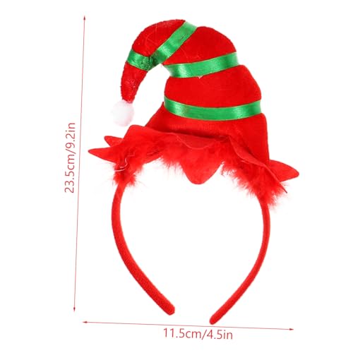 Veemoon 4 Stück Teiliges Weihnachts Elfenmützen Haarreif für Weihnachtlicher Kopfschmuck mit und Grünem Band Glocken Design Bequem und Festlich für Party Cosplay und Festtage Veemoon 4 Stück Teiliges Weihnachts Elfenmützen Haarreif für Weihnachtlicher Kopfschmuck mit und Grünem Band Glocken Design Bequem und Festlich für Party Cosplay und Festtage von Veemoon