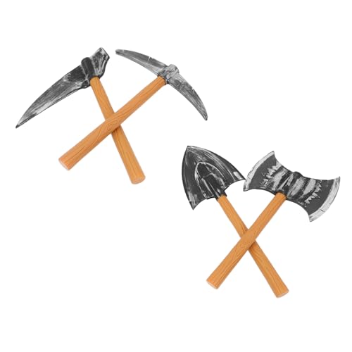 Veemoon Vielseitiges Zwergenaxt-Schaufel-Set Kunststoff-Requisiten Für Halloween Cosplay Bühne Und Mädchenkostüm Leicht Tragbar Veemoon Vielseitiges Zwergenaxt-Schaufel-Set Kunststoff-Requisiten Für Halloween Cosplay Bühne Und Mädchenkostüm Leicht Tragbar von Veemoon