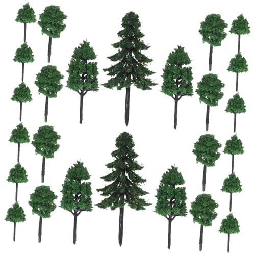 Veemoon 40 Stück Teiliges Miniatur Landschaftsbäume für Dioramen und Modelleisenbahn Vielseitige Miniatur Bäume ohne Kleber für Sandtisch Puppenhäuser und Eisenbahnlandschaften Veemoon 40 Stück Teiliges Miniatur Landschaftsbäume für Dioramen und Modelleisenbahn Vielseitige Miniatur Bäume ohne Kleber für Sandtisch Puppenhäuser und Eisenbahnlandschaften von Veemoon