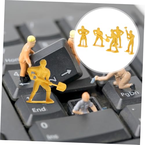 Veemoon 45 Stück Teiliges Engineering Modellfiguren aus Kunststoff Realistisches Modellbau-kit für Jungen und Mädchen Langlebig Sicher und Fantasiefördernd von Veemoon