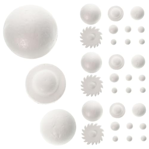 Veemoon 4Sätze Sonnensystem Schaumkugeln DIY Modell Kit für Teiliges für Kunstprojekte und Bastelarbeiten Fördert Fantasie und Handwerkliche Fähigkeiten von Veemoon