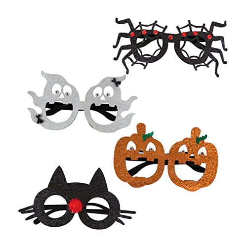 Veemoon 4stücke Halloween Brillen Lustige Kostüm-requisiten Für Partys Masquerade Und Fotoshootings Für Halloween Und Themenfeiern Veemoon 4stücke Halloween Brillen Lustige Kostüm-requisiten Für Partys Masquerade Und Fotoshootings Für Halloween Und Themenfeiern von Veemoon