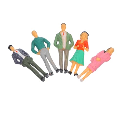 Veemoon 5 Stück Miniatur Menschen Bunte Stehende Modellfiguren aus Realistische Miniatur Haus Landschaftspuppen Geeignet für Modelleisenbahn Dioramen und Bastelprojekte Veemoon 5 Stück Miniatur Menschen Bunte Stehende Modellfiguren aus Realistische Miniatur Haus Landschaftspuppen Geeignet für Modelleisenbahn Dioramen und Bastelprojekte von Veemoon