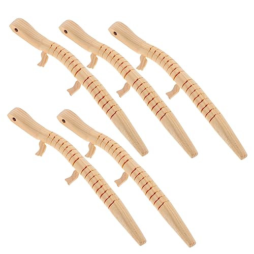 Veemoon 5 Stück Unfertige Wackelige Holz-Eidechsen Und Schlangen Mit Gelenken – Flexibles Bastelmaterial Für Kreative DIY-Projekte Ideal Für Halloween Dekoration Und Geburtstagsfeiern Veemoon 5 Stück Unfertige Wackelige Holz-Eidechsen Und Schlangen Mit Gelenken – Flexibles Bastelmaterial Für Kreative DIY-Projekte Ideal Für Halloween Dekoration Und Geburtstagsfeiern von Veemoon