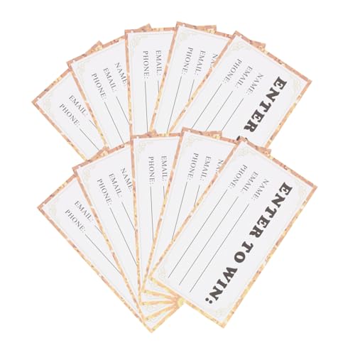 Veemoon 50 Stück Registrierungsformular Tickets Tombola-Ticker Ticketplakat Rosa Tickets für die Tombola Auktionskarten Tombolaboxen für Tickets Ticketschalter Ticket-Stub Papier Golden Veemoon 50 Stück Registrierungsformular Tickets Tombola-Ticker Ticketplakat Rosa Tickets für die Tombola Auktionskarten Tombolaboxen für Tickets Ticketschalter Ticket-Stub Papier Golden von Veemoon
