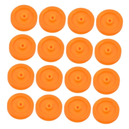 Veemoon 50 Stück Riemenscheibe Aus Kunststoff Motorische Spielzeugausrüstung Konstruktionsspielzeug DIY -räder Mechanische Riemenscheiben Mehrzweck-riemenscheibe Seilrolle Orange Plastik Veemoon 50 Stück Riemenscheibe Aus Kunststoff Motorische Spielzeugausrüstung Konstruktionsspielzeug DIY -räder Mechanische Riemenscheiben Mehrzweck-riemenscheibe Seilrolle Orange Plastik von Veemoon
