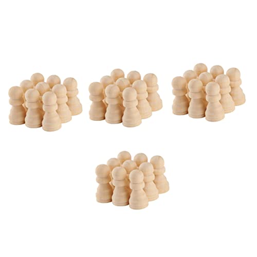 Veemoon 50 Stück Unfertige Schachfiguren Aus Holz – Blanko Bauern Für DIY-Handmalerei - Ideal Für Kreative Schachliebhaber Und Perfektes Brettspiel Zubehör Veemoon 50 Stück Unfertige Schachfiguren Aus Holz – Blanko Bauern Für DIY-Handmalerei - Ideal Für Kreative Schachliebhaber Und Perfektes Brettspiel Zubehör von Veemoon