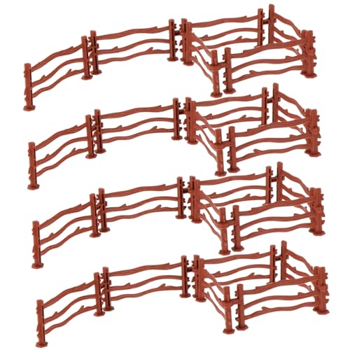 Veemoon 50 Stück Zaun Set – Ideal Für Bauernhof Figuren - Tiere Und Pferde – Perfekte Zäune Für Kreative Spielsets Und Paddock Gestaltung Veemoon 50 Stück Zaun Set – Ideal Für Bauernhof Figuren - Tiere Und Pferde – Perfekte Zäune Für Kreative Spielsets Und Paddock Gestaltung von Veemoon