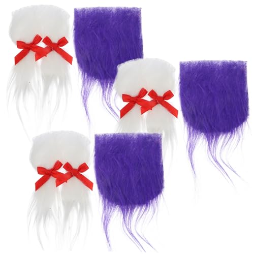 Veemoon 6 Sätze Puppenbart Halloween Gnom Kostüm brauner falscher Bart gefälscht makramee holzperlen Zwergbart und Perle künstliche Bärte Kunstbart mit Holzperle Wichtelholznase Polyester Veemoon 6 Sätze Puppenbart Halloween Gnom Kostüm brauner falscher Bart gefälscht makramee holzperlen Zwergbart und Perle künstliche Bärte Kunstbart mit Holzperle Wichtelholznase Polyester von Veemoon