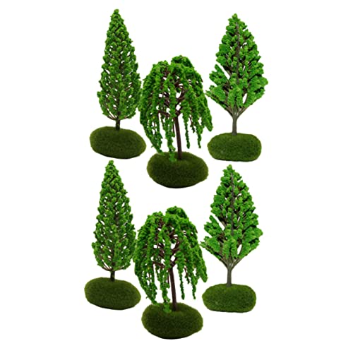 Veemoon 6 Stck Teiliges Miniatur Straßenbäume Modellbäume für Landschaftsbau Naturgetreue Mikro bäume für Sandtisch Architekturmodelle und Eisenbahn Diorama Dekoration Veemoon 6 Stck Teiliges Miniatur Straßenbäume Modellbäume für Landschaftsbau Naturgetreue Mikro bäume für Sandtisch Architekturmodelle und Eisenbahn Diorama Dekoration von Veemoon