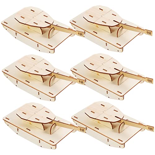 Veemoon 6stücke Teiliges Holzpanzer Basteln Unbemalt Tank Für Holzspielzeug Kreativität Und Geschicklichkeit Veemoon 6stücke Teiliges Holzpanzer Basteln Unbemalt Tank Für Holzspielzeug Kreativität Und Geschicklichkeit von Veemoon