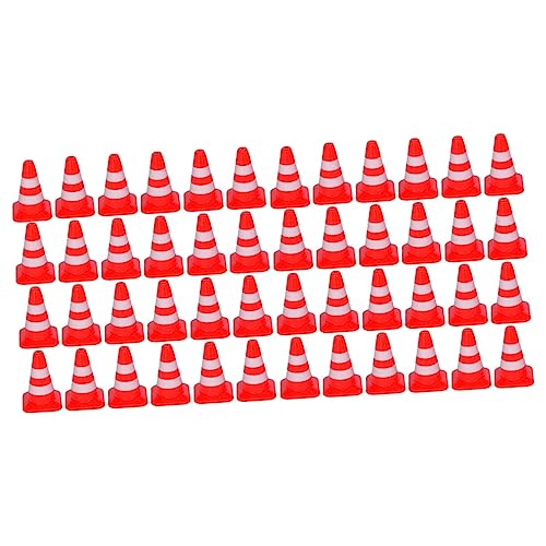 Veemoon 60 Stück Miniatur Pylonen Set – Warnkegel Für - Ideal Für Modellbau - Fußball Straßenbau Puppenhaus Und Feengarten – Verkehrskegel Für Kreative Spiele Veemoon 60 Stück Miniatur Pylonen Set – Warnkegel Für - Ideal Für Modellbau - Fußball Straßenbau Puppenhaus Und Feengarten – Verkehrskegel Für Kreative Spiele von Veemoon