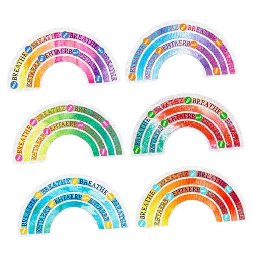 Veemoon 6Stücke Sensorische Aufkleber Beruhigende Strukturierte Sticker für Handy Schreibtisch und Notizbücher gegen Stress Dekompression Spielzeuge Veemoon 6Stücke Sensorische Aufkleber Beruhigende Strukturierte Sticker für Handy Schreibtisch und Notizbücher gegen Stress Dekompression Spielzeuge von Veemoon
