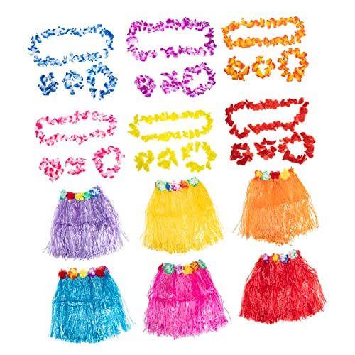 Veemoon 6er Set Hula Rock Kostüme Für Erwachsene – Bunte Grasröcke Im Hawaii-Look Für Luau-Partys Karneval Und Kostümpartys – Ideal Für Unvergessliche Tanzauftritte Veemoon 6er Set Hula Rock Kostüme Für Erwachsene – Bunte Grasröcke Im Hawaii-Look Für Luau-Partys Karneval Und Kostümpartys – Ideal Für Unvergessliche Tanzauftritte von Veemoon