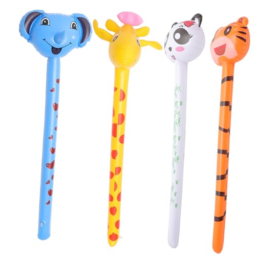 Veemoon Aufblasbare Tierstäbe - 4er Set Mit Giraffe Und Tiger - Perfektes Für Geburtstagsfeiern Und Poolpartys Bunte Aufblasbare Tiere Für Unvergesslichen Spaß Veemoon Aufblasbare Tierstäbe - 4er Set Mit Giraffe Und Tiger - Perfektes Für Geburtstagsfeiern Und Poolpartys Bunte Aufblasbare Tiere Für Unvergesslichen Spaß von Veemoon