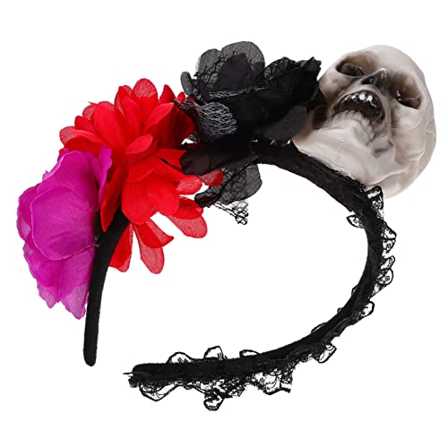 Veemoon Blumen Haarreif mit für Halloween Kopfschmuck Leichtes und Langlebiges Material für Partys und Feiertage Auffälliges Accessoire für Kleine Gespenster Veemoon Blumen Haarreif mit für Halloween Kopfschmuck Leichtes und Langlebiges Material für Partys und Feiertage Auffälliges Accessoire für Kleine Gespenster von Veemoon