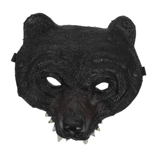 Veemoon Braunbären-Halbgesichts- Aus PU Für Kostümpartys Und Halloween Ideal Für Cosplay Und Maskerade – Tierkostüme Und Karneval Veemoon Braunbären-Halbgesichts- Aus PU Für Kostümpartys Und Halloween Ideal Für Cosplay Und Maskerade – Tierkostüme Und Karneval von Veemoon