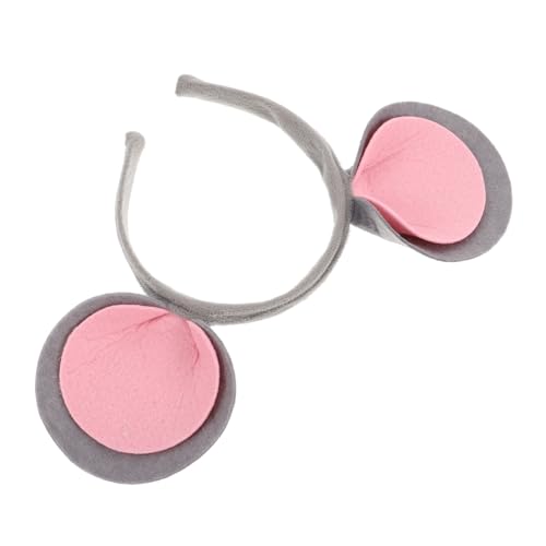 Veemoon Cosplay Mausohren Haarreif aus Weichem Filz Kleines Graues Tierkostüm Stirnband für Damen Bequemes Party und Halloween Accessoire für Kostüm Events und Geburtstagsfeiern Veemoon Cosplay Mausohren Haarreif aus Weichem Filz Kleines Graues Tierkostüm Stirnband für Damen Bequemes Party und Halloween Accessoire für Kostüm Events und Geburtstagsfeiern von Veemoon