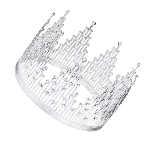 Veemoon Crystal Cake Topper Silber Krone Tortendeko für Hochzeit Geburtstag Kommunion Taufe Party Dekoration Langlebig und Formstabil Festlich Ansprechendes Design Veemoon Crystal Cake Topper Silber Krone Tortendeko für Hochzeit Geburtstag Kommunion Taufe Party Dekoration Langlebig und Formstabil Festlich Ansprechendes Design von Veemoon